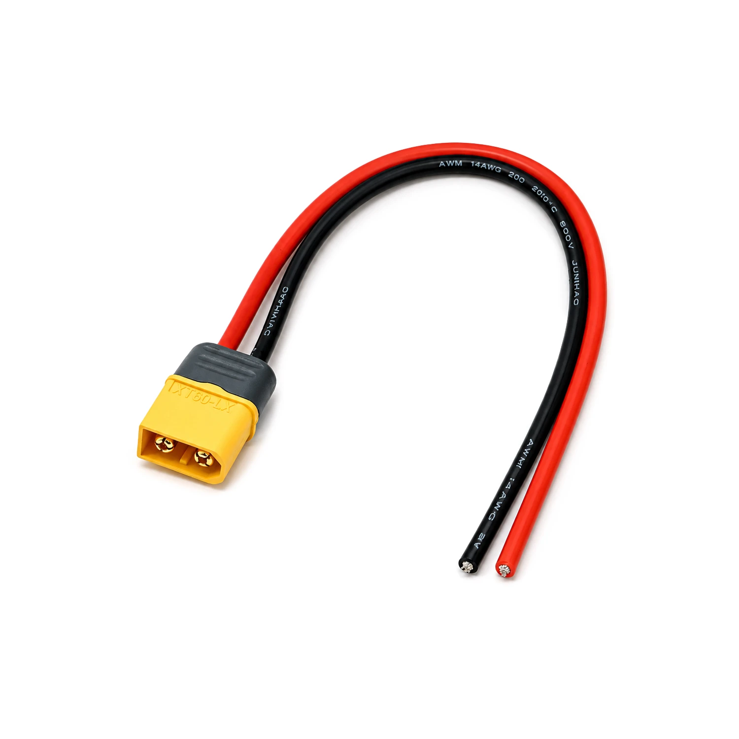 SafeConnect XT-60 Male 14AWG 20cm Connector Pigtail Cable-image-27