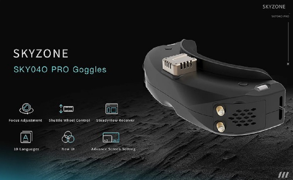 SKYZONE SKY04O Pro FPV Goggle with OLED Screen | Robu.in