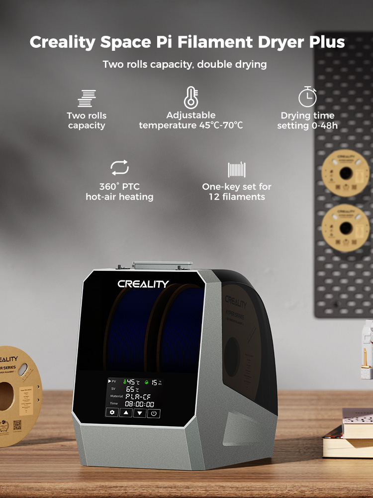 Buy now Creality Space Pi Filament Dryer Plus online | Robu.in