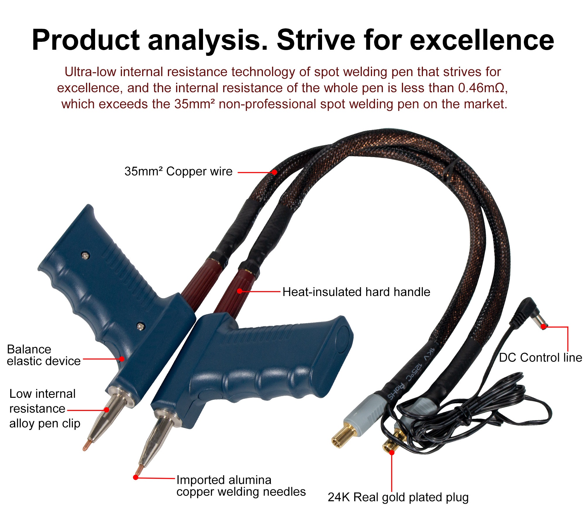 Sunkko Spot Welding Pen S-73B - Precision Battery Welding Sunkko Spot Welding Pen S-73B - Precision Battery Welding