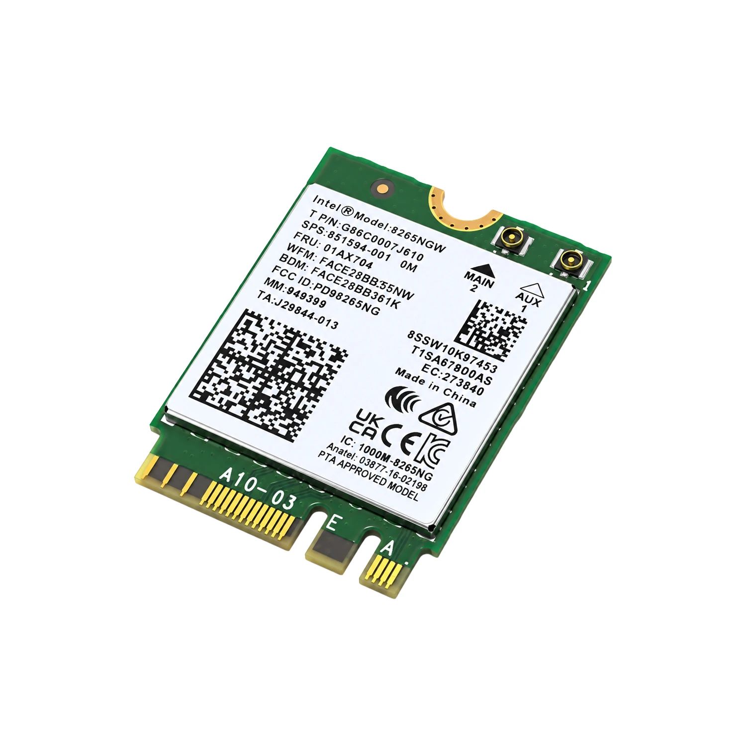 AC8265 Wireless NIC for Jetson Nano WiFi / Bluetooth-image-36