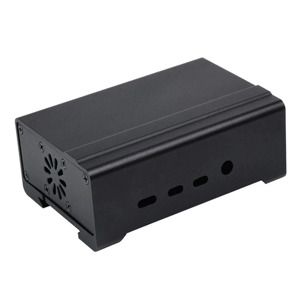 DIN Rail Aluminum Case for Raspberry Pi 4 with Cooling Fan and Heatsinks-picture-20