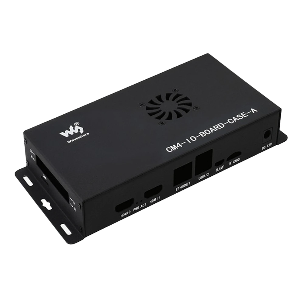 Waveshare Metal Box (A) for Raspberry Pi Compute Module 4 IO Board, with Cooling Fan-picture-17