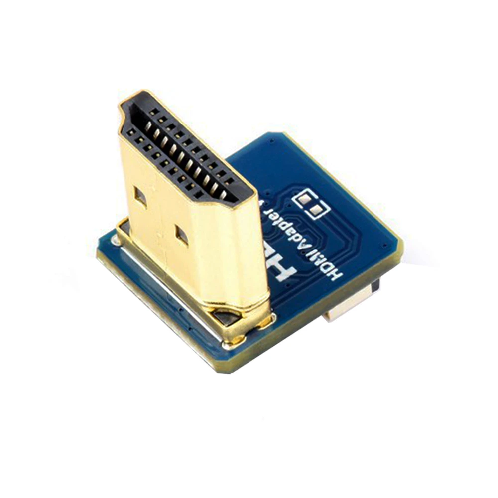 Waveshare Vertical Standard HDMI Male to FFC 20PIN 0.5Pitch Female Adapter for DIY HDMI Cable-picture-22