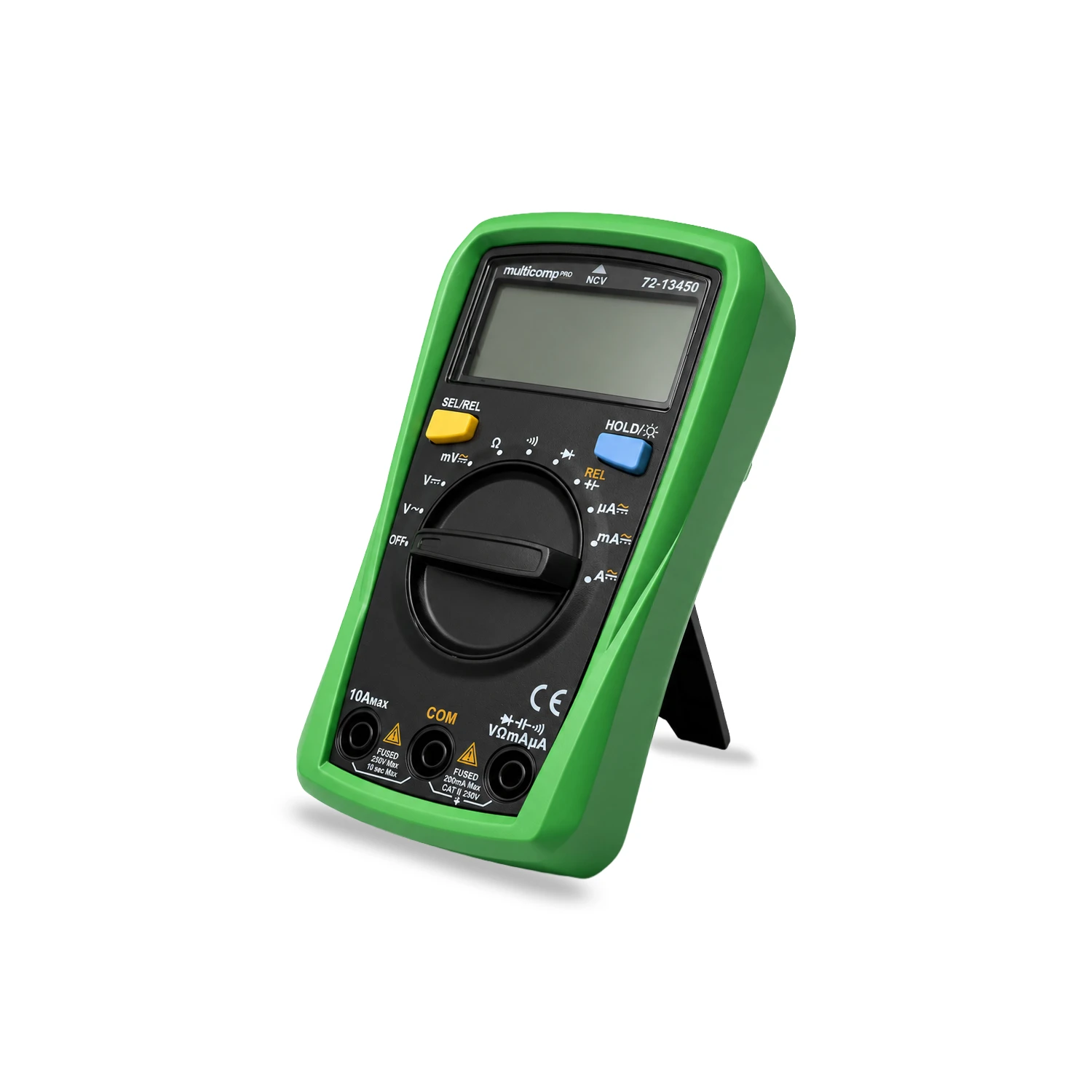 Multicomp Pro 72-13430 Handheld Digital Multimeter, Auto / Manual, 2000 Count-picture-14