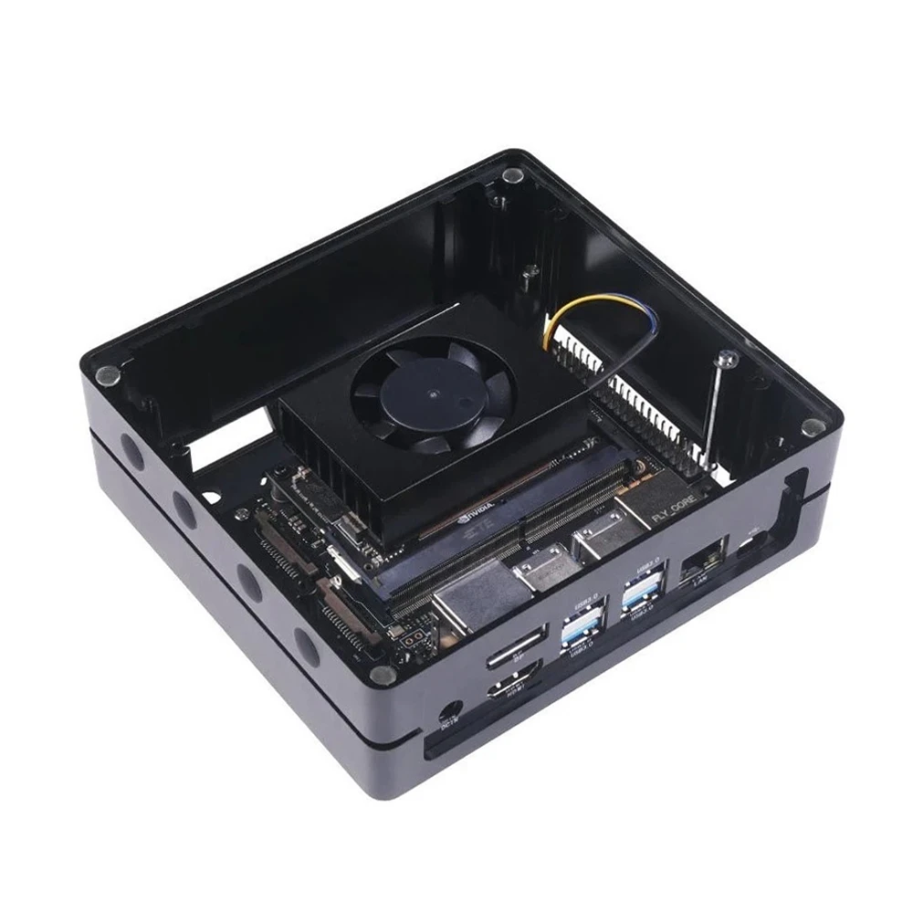 reComputer J4012-Edge AI Device with Jetson Orin™ NX 16GB module, 4xUSB 3.2, M.2 Key E & Key M Slot, Aluminum case, Pre-installed JetPack System on 128GB NVMe SSD (Without Adapter)-image-22