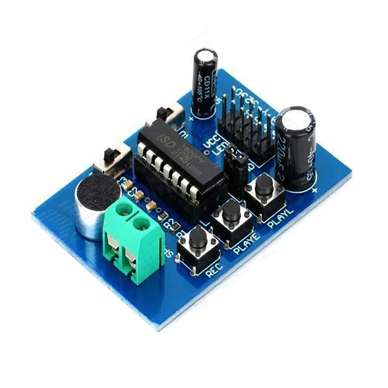 ISD1820 Voice Recording Module with Speaker Support-picture-11