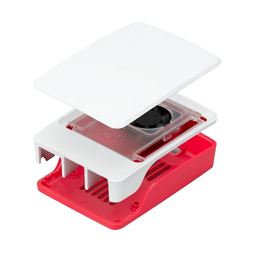 Official Raspberry Pi 5 Case Red-White-image-13