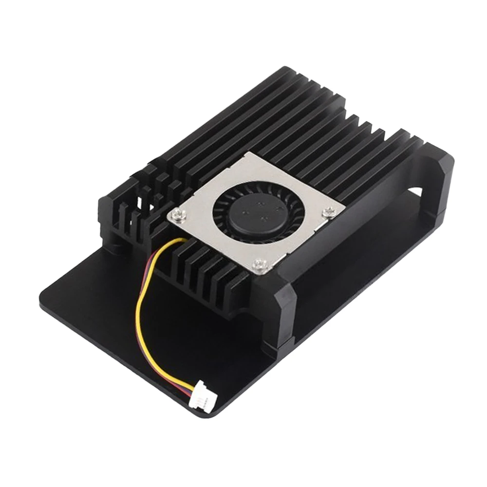 Waveshare Aluminium Alloy Case (H) for Raspberry Pi 5, With Temperature-Controlled Blower Fan-picture-19