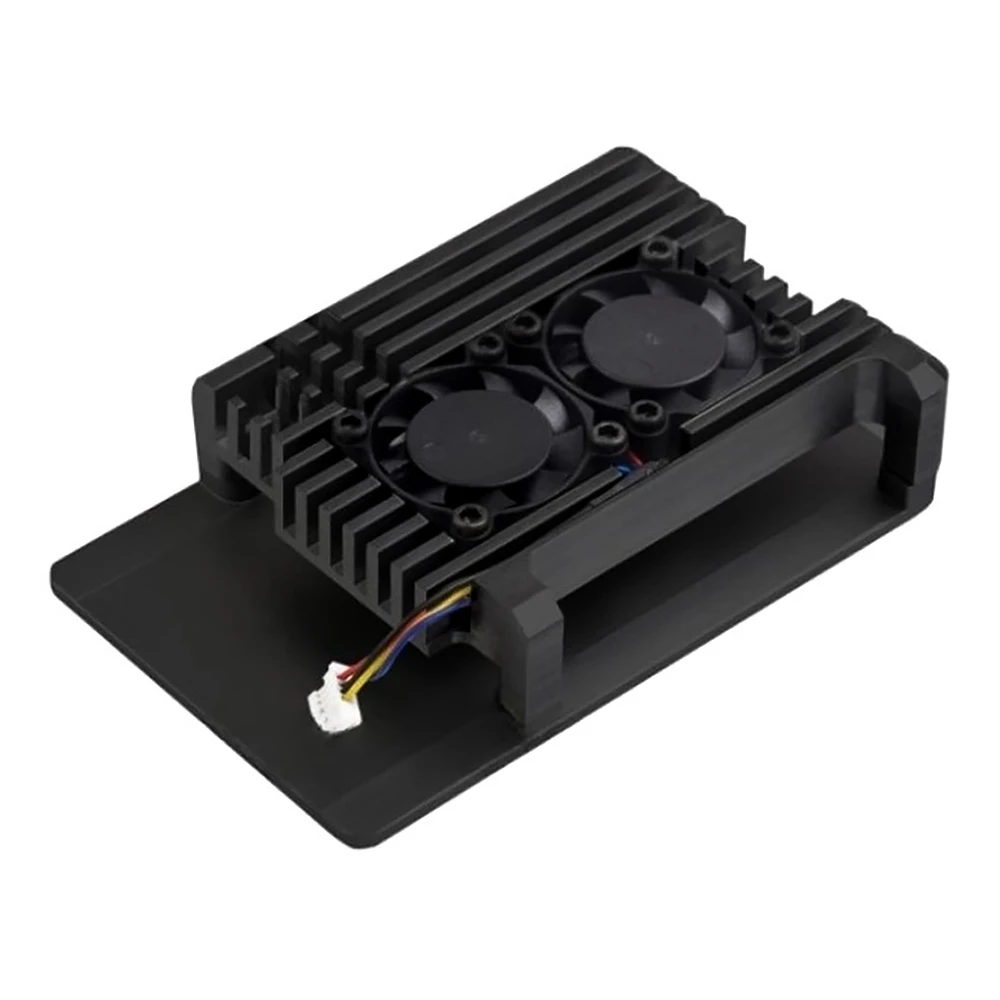 Waveshare Aluminium Alloy Case for Raspberry Pi 5, Dual Cooling Fans-picture-42