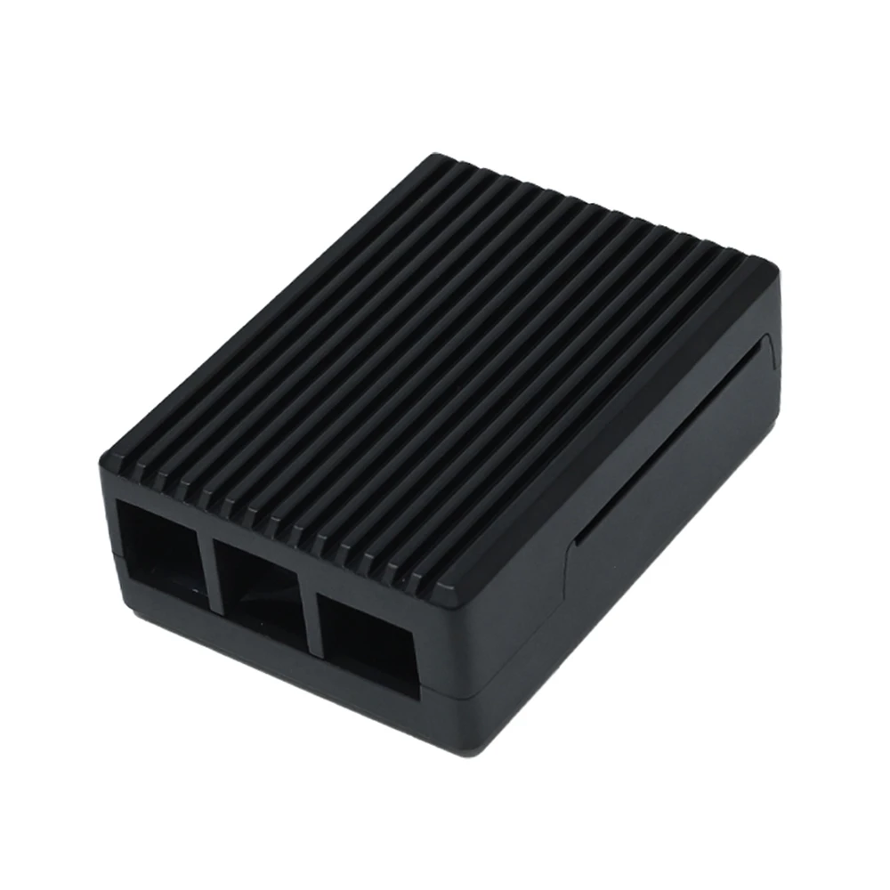 Waveshare Aluminum Stripe Grooved Case For Raspberry Pi 5, Built-In Cooling Fan And Heatsink Pillars-picture-27