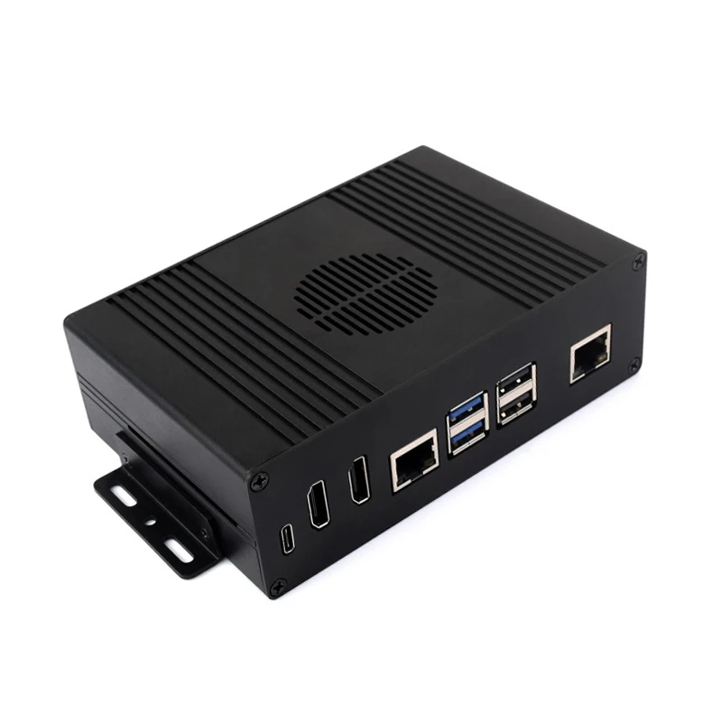 Waveshare Multi-functional All-in-one Mini-Computer Kit Designed for Raspberry Pi 5 (NOT included), Aluminum Alloy Case, Options for Inside PCIe adapter board-image-46