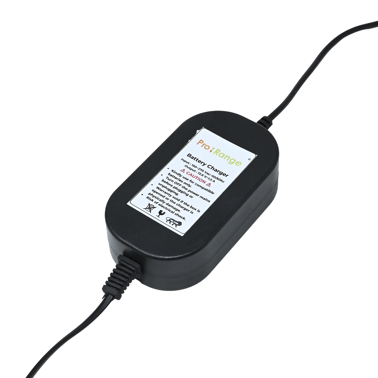 Pro-Range Battery Charger 3S Li-Ion - 12.6V 1.5A with DC 5.5mm * 2.5mm Male Plug-image-19