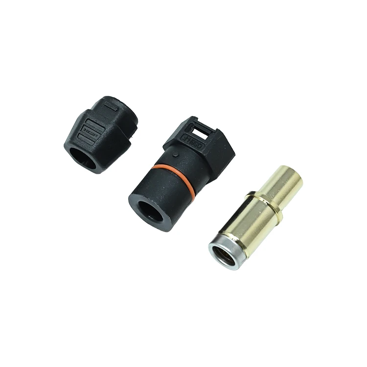 QS6H Single lock Anti spark Black Female Connector For Electric bicycle electric motor car Energy storage battery UAV Drone airplane-image-30