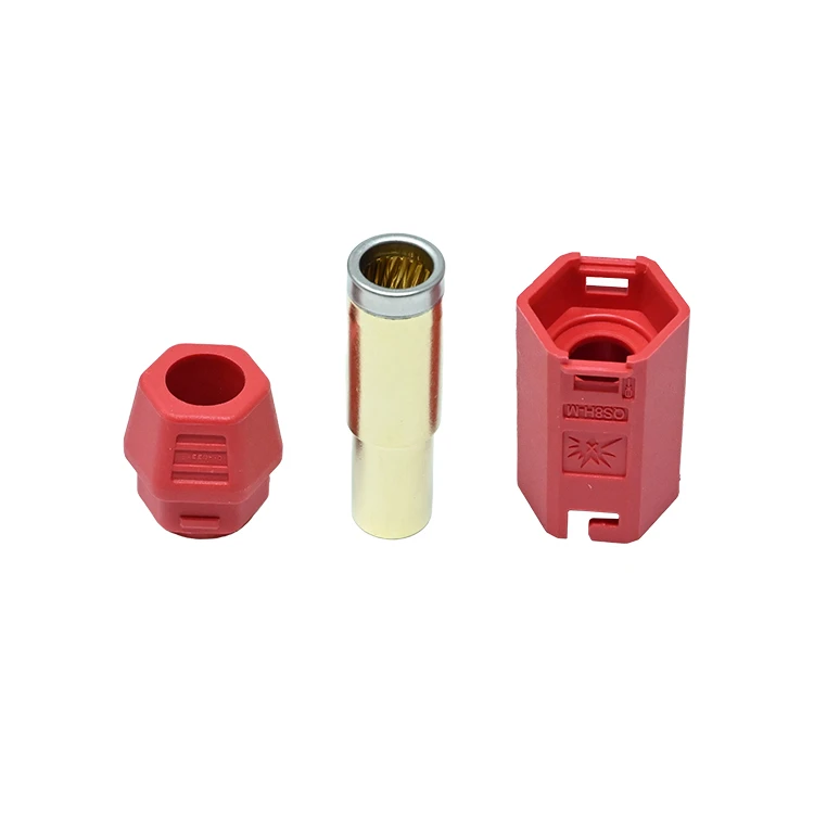 QS8H Single lock Antipark Red Female Connector For Electric bicycle electric motor car Energy storage battery UAV Drone airplane-image-26