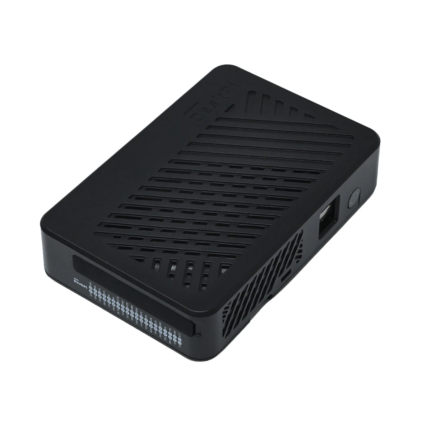 DeskPi Lite for Raspberry Pi 4, With Power Button/ Heatsink with PWM Fan/ Dual Full-Size HDMI-picture-12