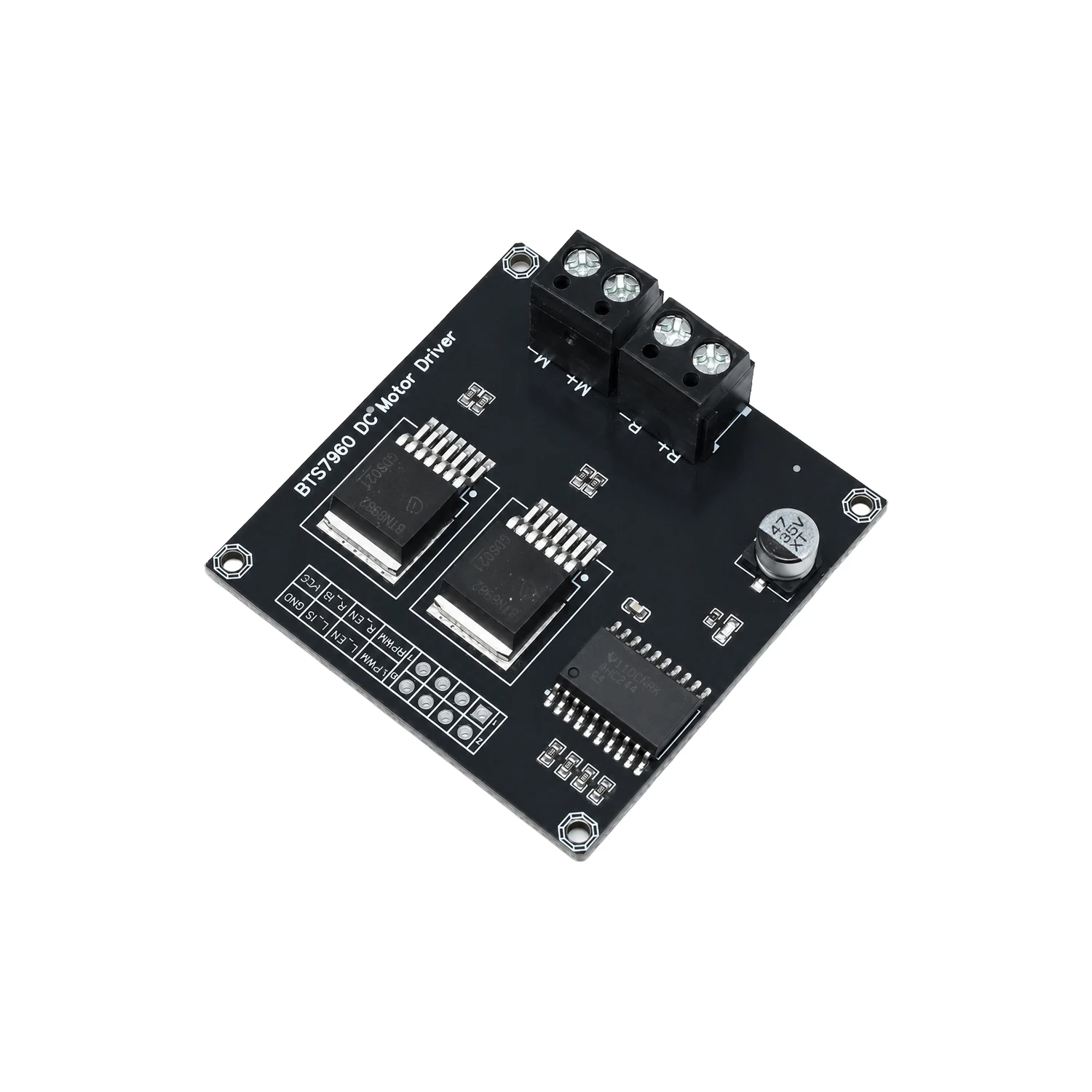 SmartElex BTS7960 DC Motor Driver Module-image-19