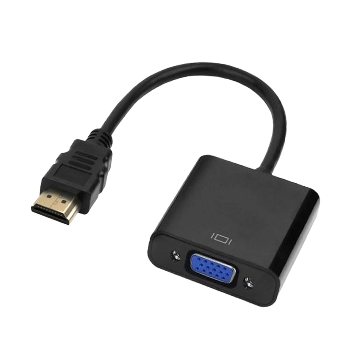 HDMI to VGA cable (Black)-picture-14