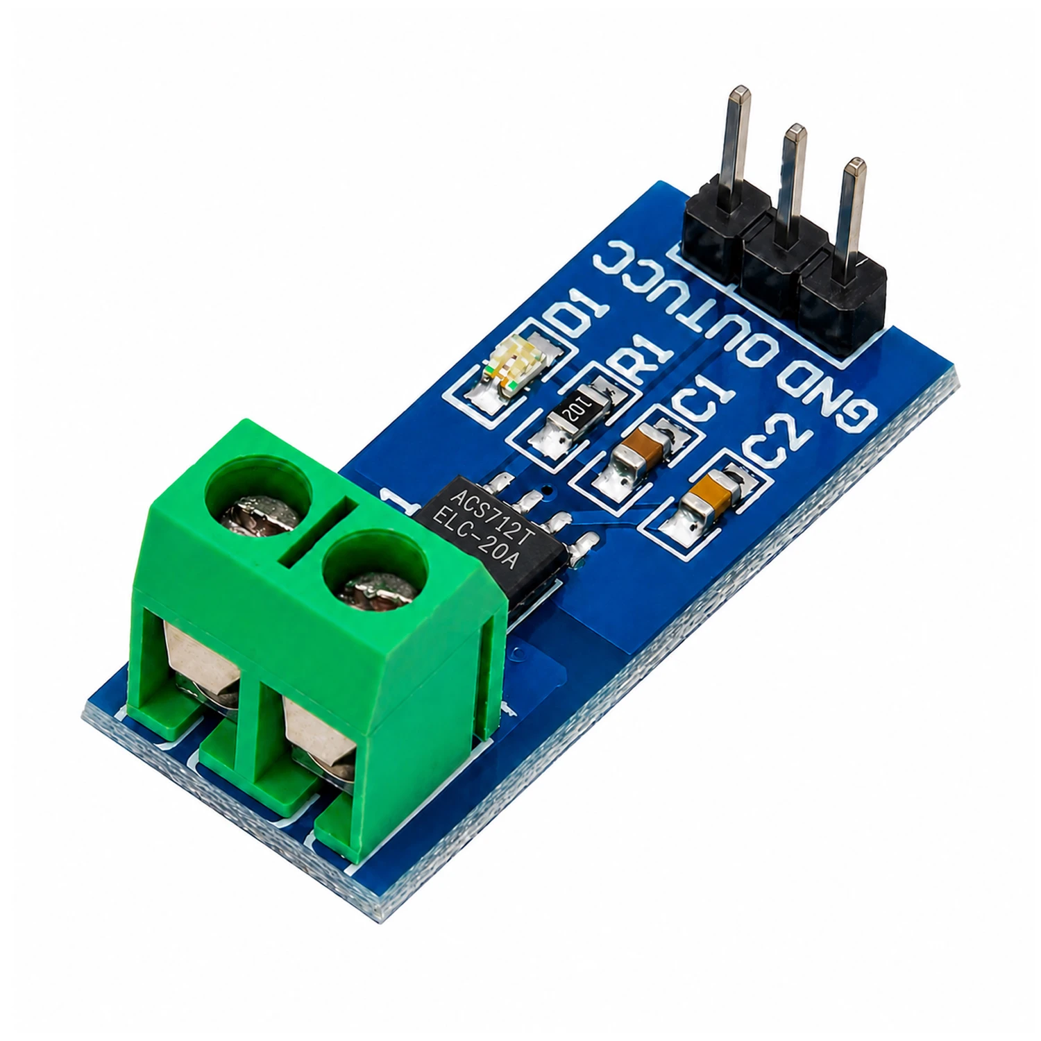 ACS712 20A Current Sensor Module-image-5