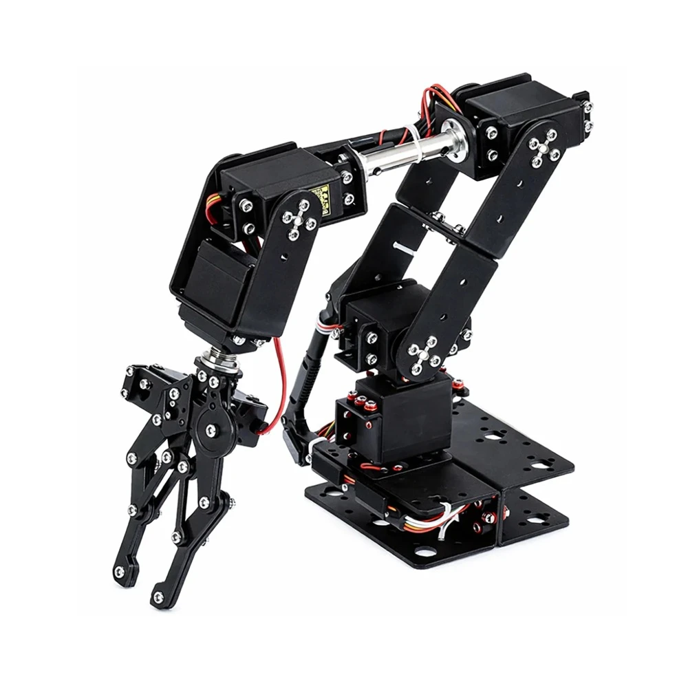 6DOF Robotic Arm Multi-Degree-of-Freedom Robot Servo Grab Maker Education Kit (Unassembled )-picture-24