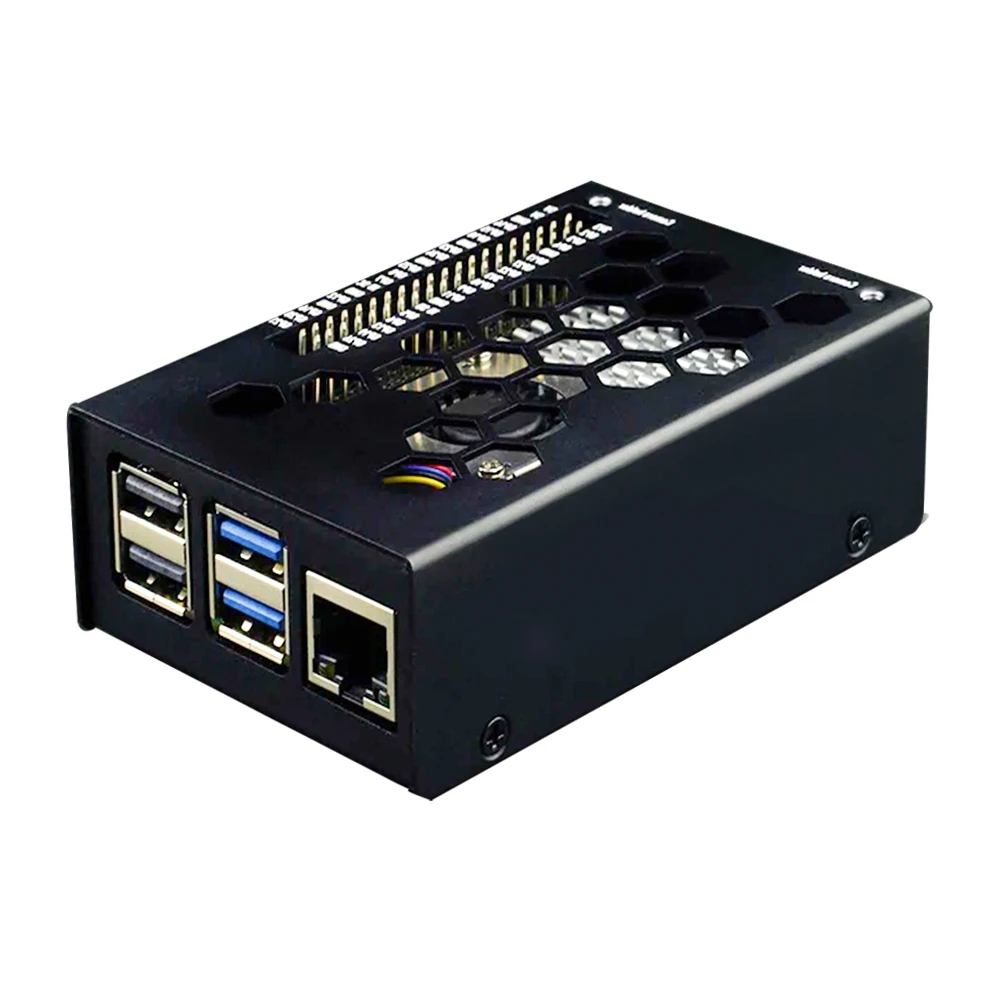 KKSB Raspberry Pi 5 Case Aluminium Black-picture-17