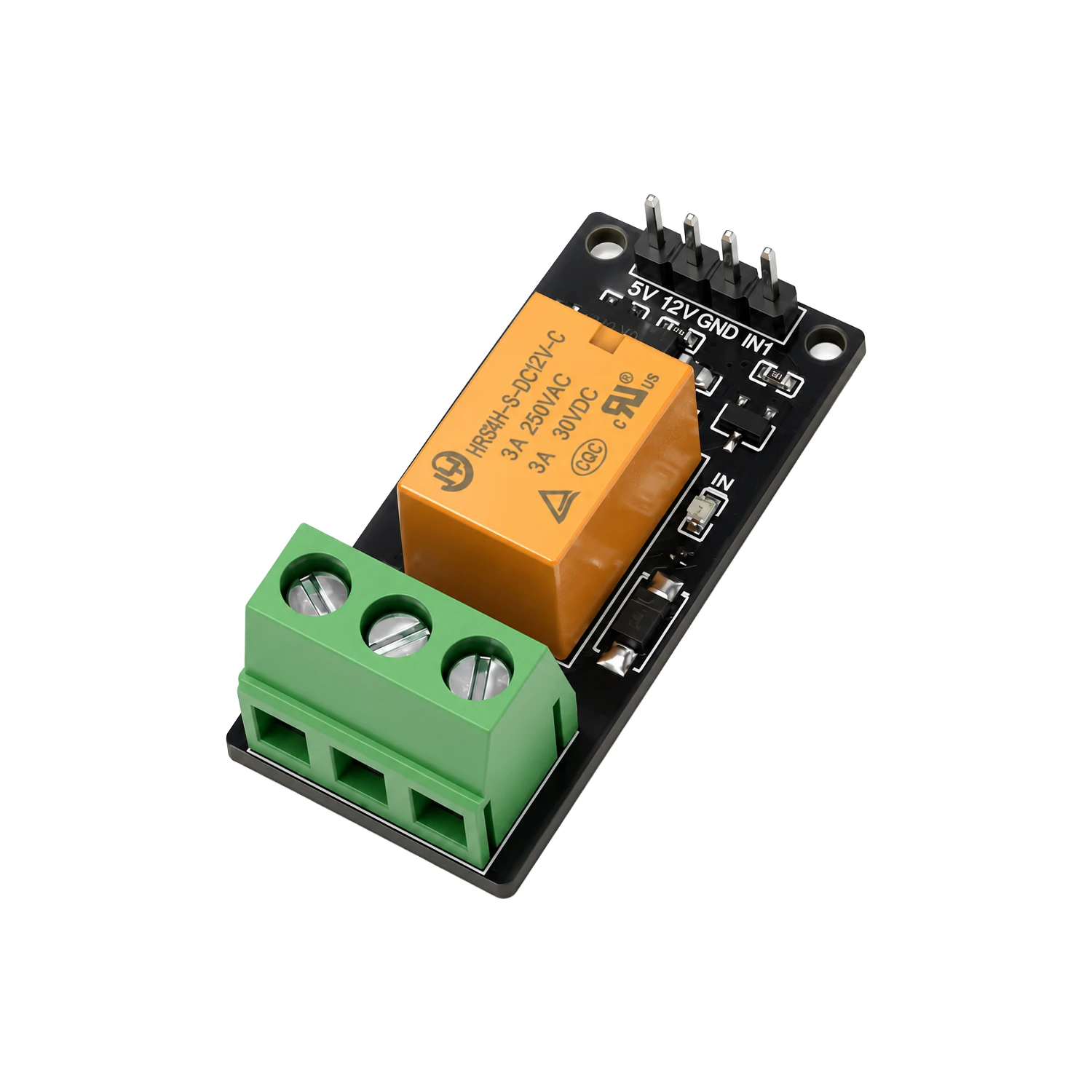 SmartElex 12V, 3A 1-Ch Signal Relay Module-picture-13