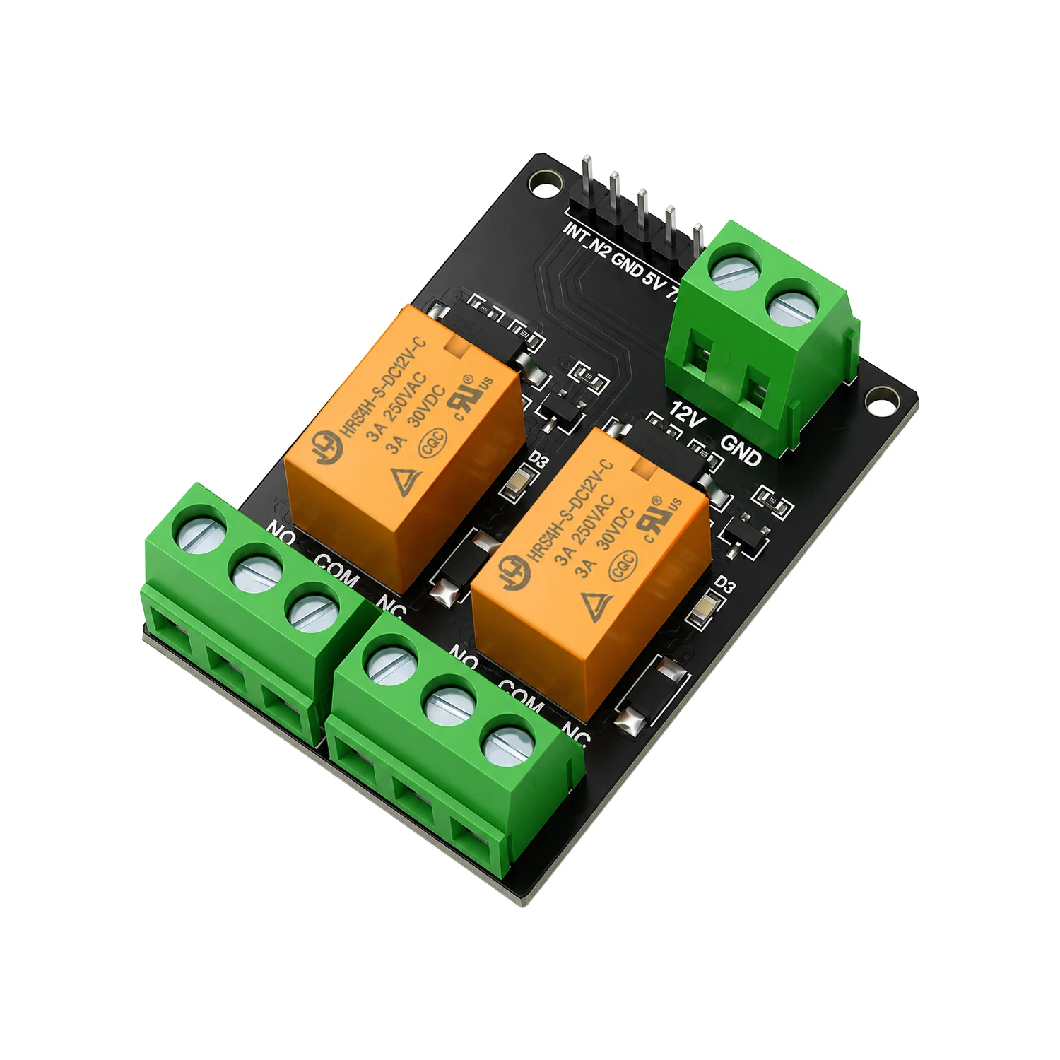 SmartElex 12V, 3A 2-Ch Signal Relay Module-picture-12