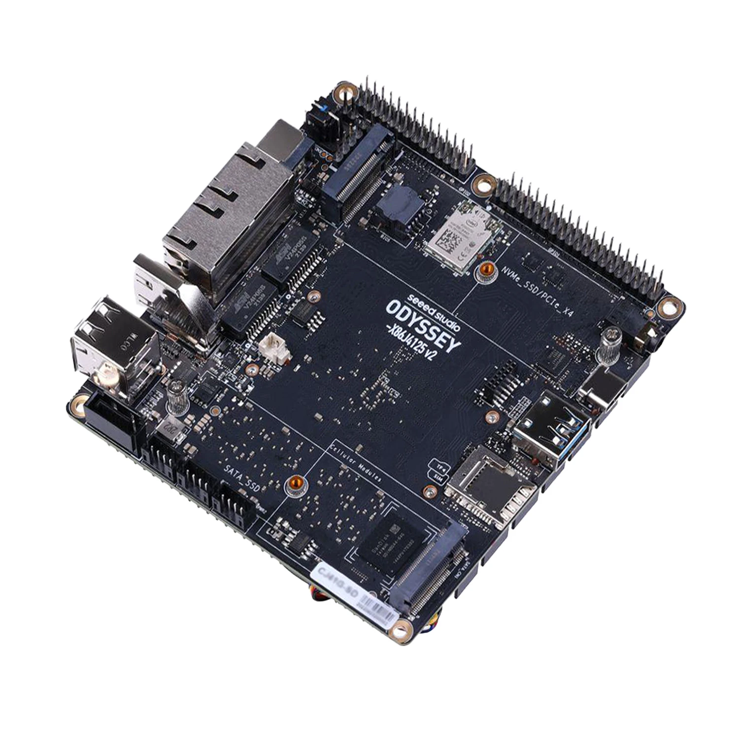 ODYSSEY - X86J4125800 v2 - with Linux and RP2040 Core Single Board Computer 2.7GHz 4 Core 8GB RAM Intel Celeron J4125-picture-11