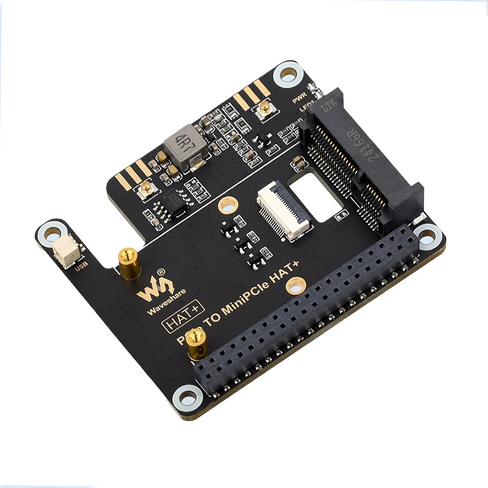Waveshare PCIe TO MiniPCIe Adapter For Raspberry Pi 5 compatible With MiniPCIe Wireless NIC-picture-21