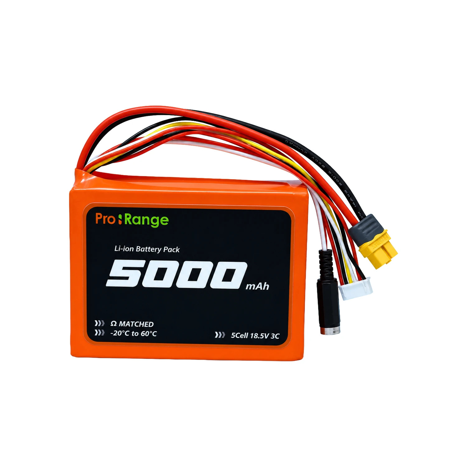 Pro-Range A Grade NMC 21700-N21700CG-50 18.5V 5000mAh 3C 5S1P Li-Ion Battery Pack in a line-image-47