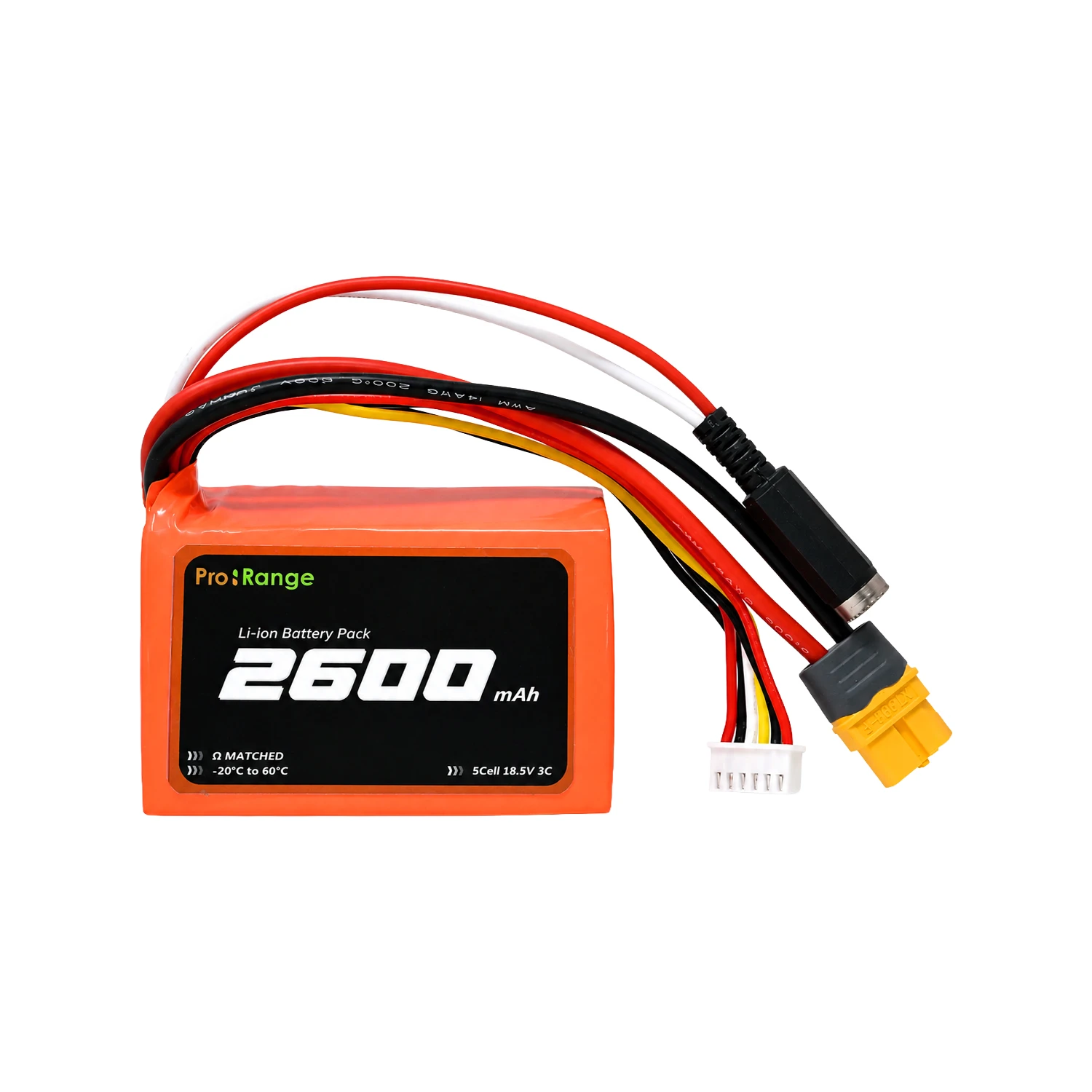 Pro-Range A Grade NMC N18650CH 18.5V 2600mAh 3C 5S1P Compact Li-Ion Battery Pack-image-29