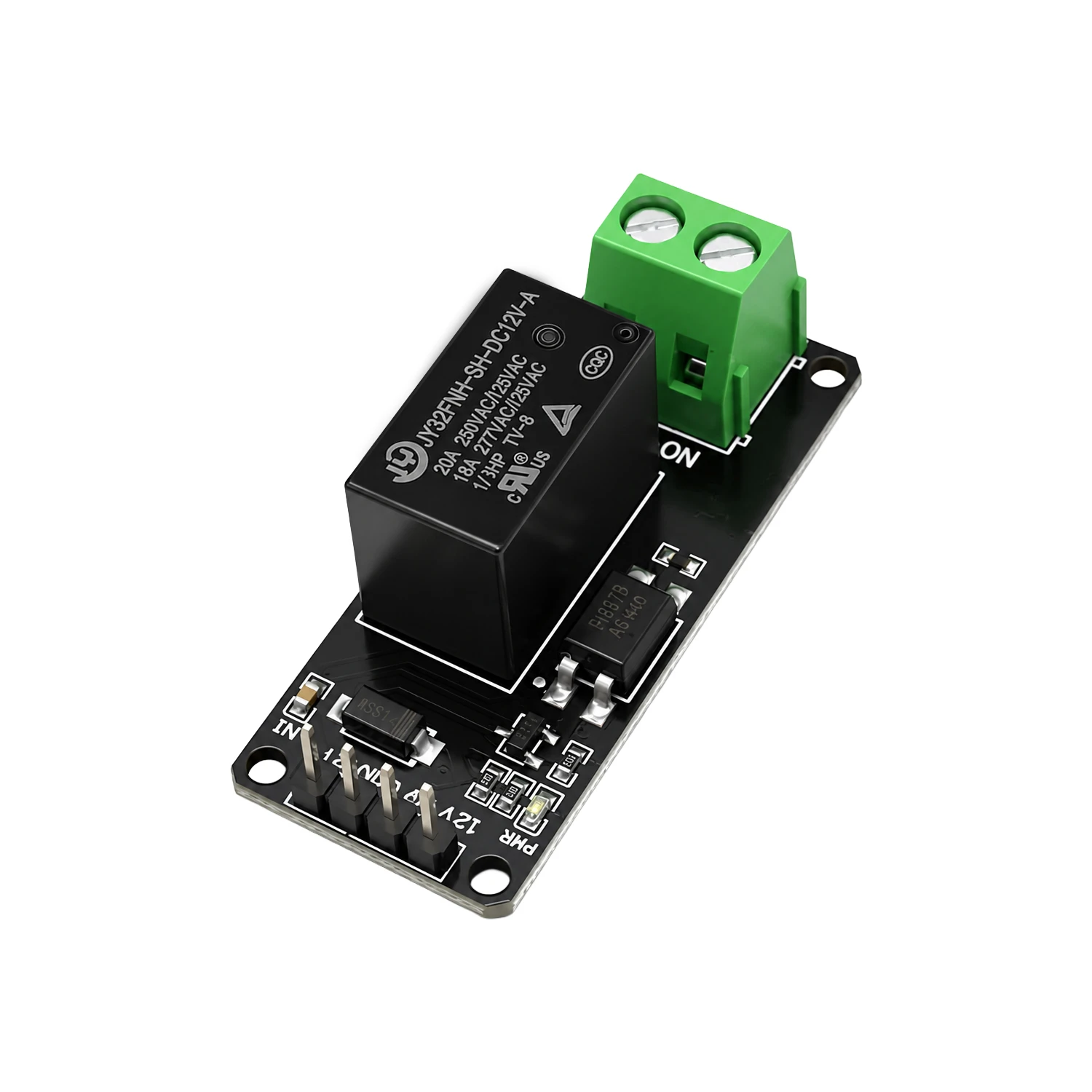 SmartElex 12V, 20A 1-Ch Power Relay Module-picture-12