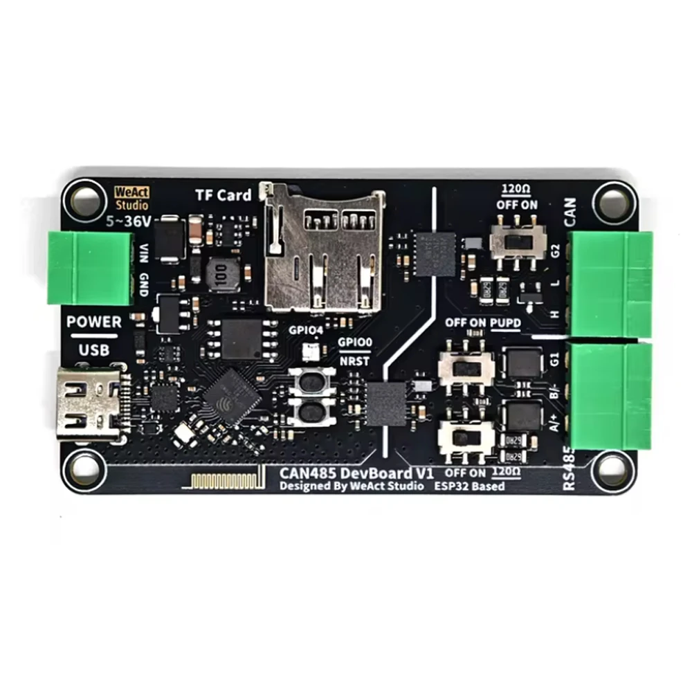 WeAct Studio CAN485 DevBoard ESP32-D0WD-V3 1Mbps CAN RS485 5-36V-picture-28