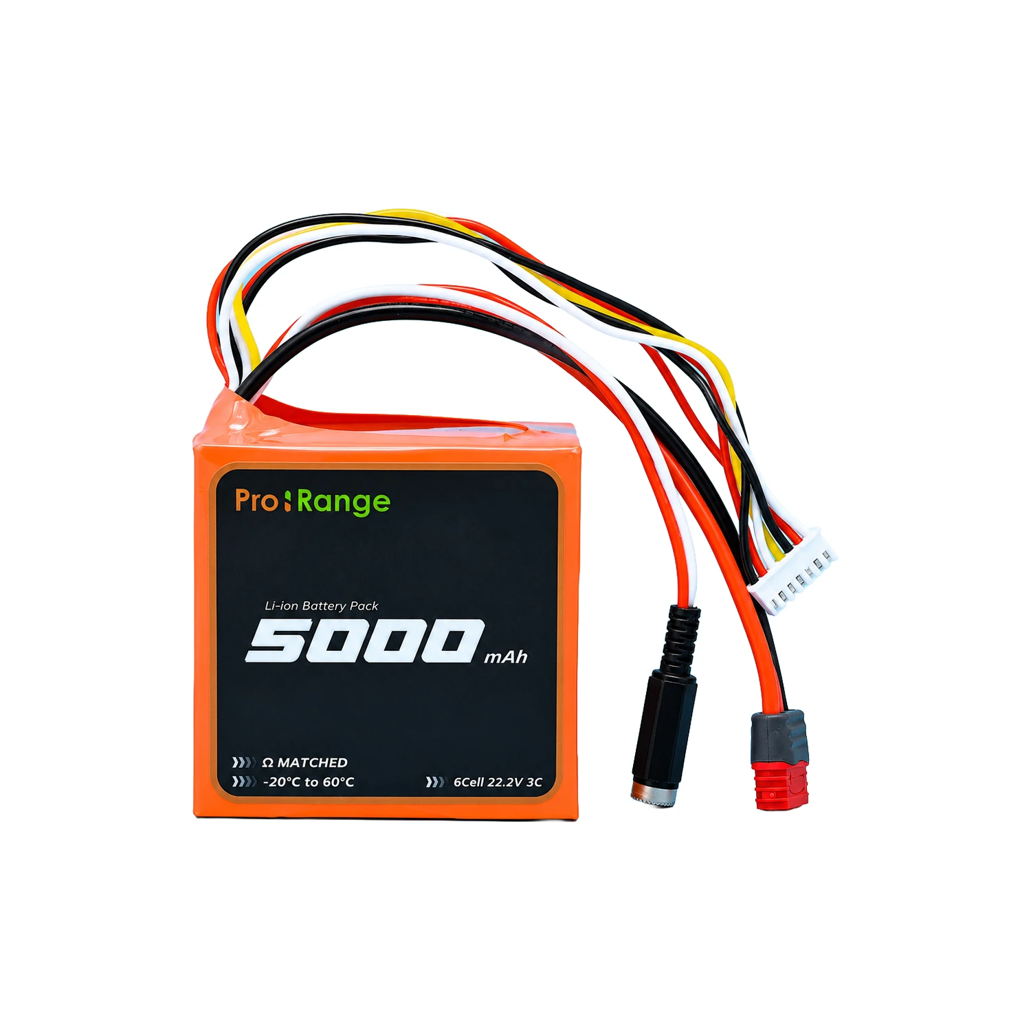 Pro-Range NMC N21700CG-50 22.2V 5000mAh 3C 6S1P Compact Li-Ion Battery Pack-image-27