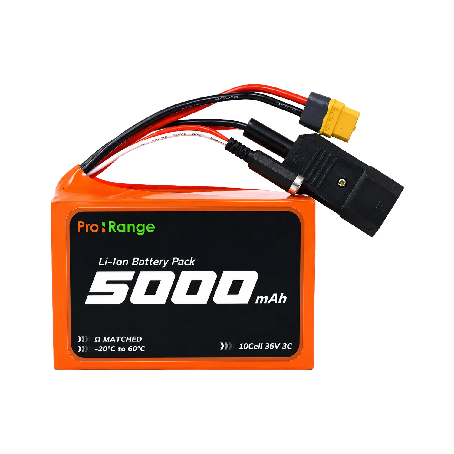 Pro-Range NMC N21700CG-50 36V 5000mAh 3C 10S1P Li-Ion Battery Pack-image-49