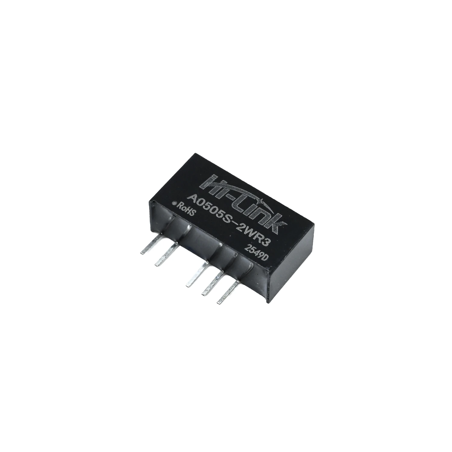 Hi-Link A0505S-2WR3, 1W, ±5V Dual Output DC-DC Converter, 5V Input, ±200mA / ±20mA, 100µF Max Load, SIP-4 Module-picture-12
