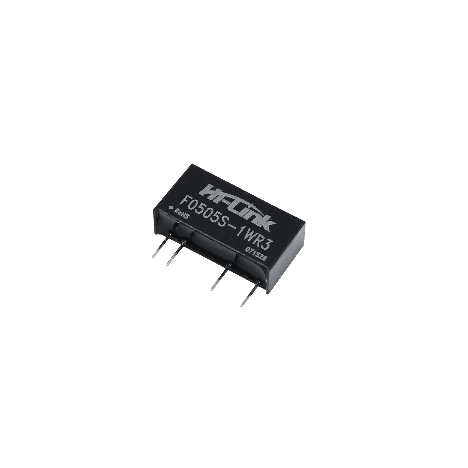 Hi-Link F0505S-1WR3, 1W Isolated DC-DC Converter 5V to 5V, 200mA Output, 2400µF Max Capacitive Load, SIP-4 Power Module-image-38