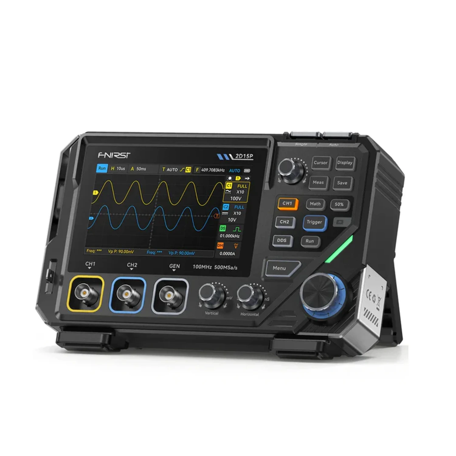 FNIRSI 2D15P 100MHz Digital Oscilloscope Multimeter DDS Signal Generator 3 in 1, 2CH-picture-12