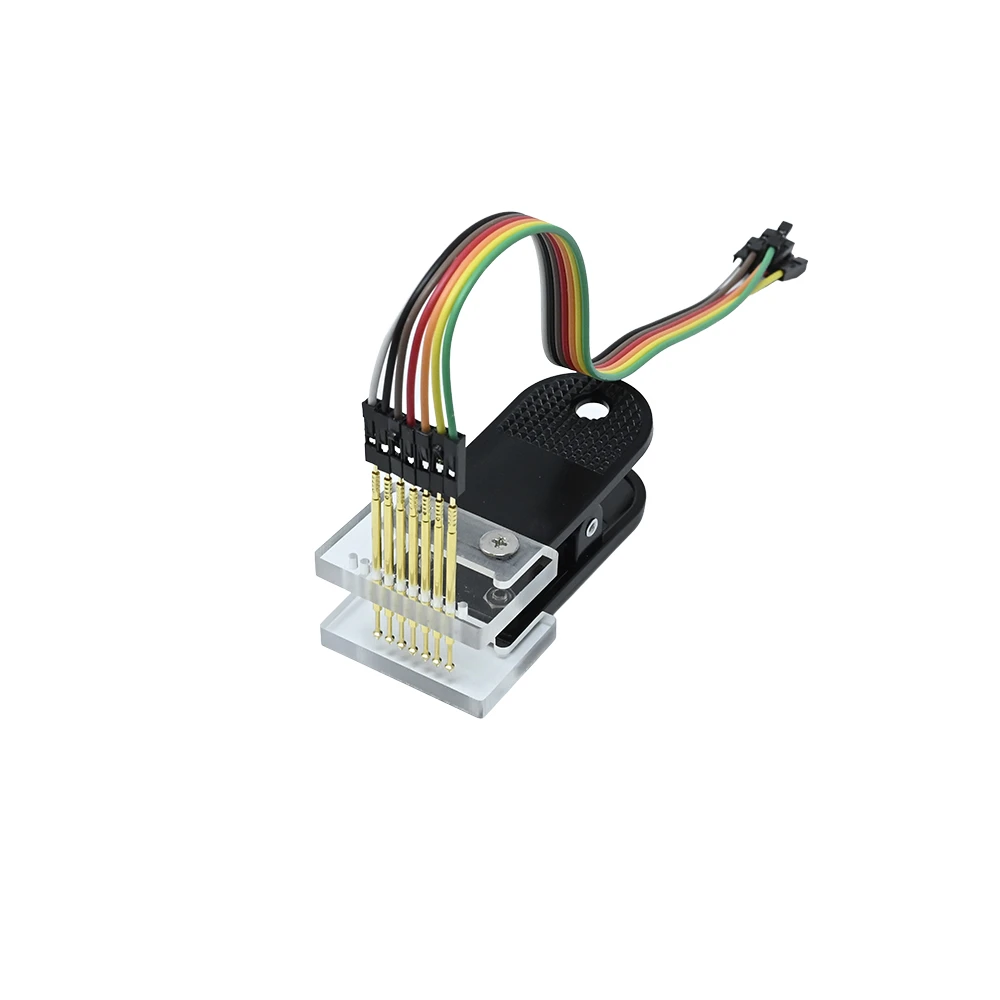 2.54mm Pin Pitch PCB Clip Clamp Fixture Gold-plated Pogo Pins 3P 4P 5P 6P 7P 8P 9P 10P Probe Clip Tool 1x7P-picture-14