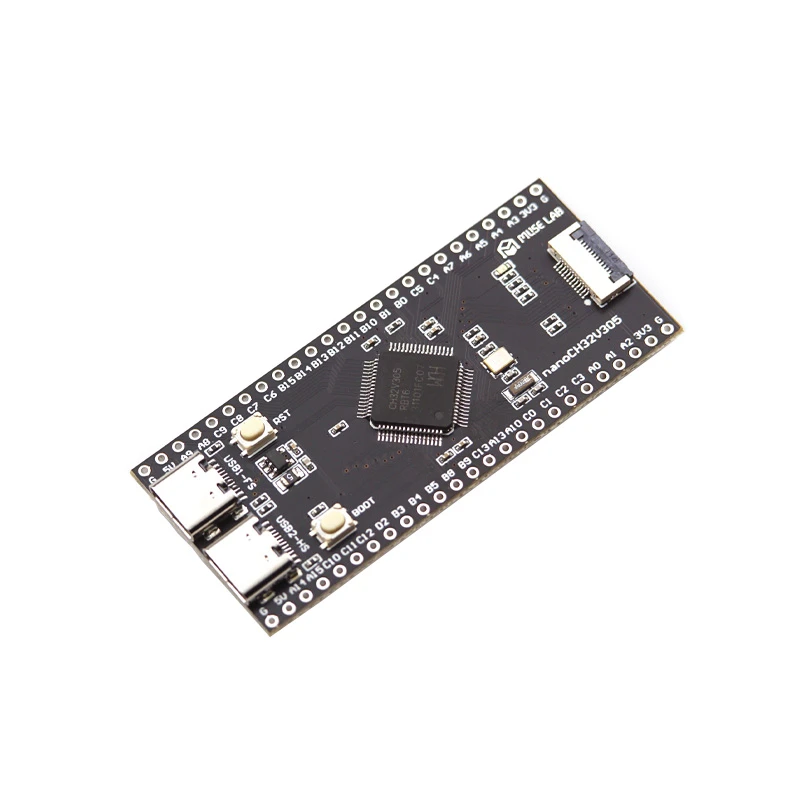 Muse Lab nanoCH32V305 Development Board WCH RISC-V Dual TYPE-C Interface USB 2.0 High Speed LCD Interface SD Card Slot Open Source-image-32