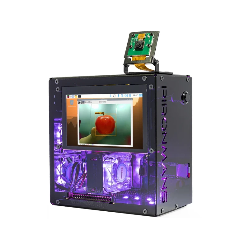 Sunfounder Pironman 5 Pro Max Mini PC Case with 4.3" Touch Screen for Raspberry Pi 5 (RPI5 Not Included)-picture-26