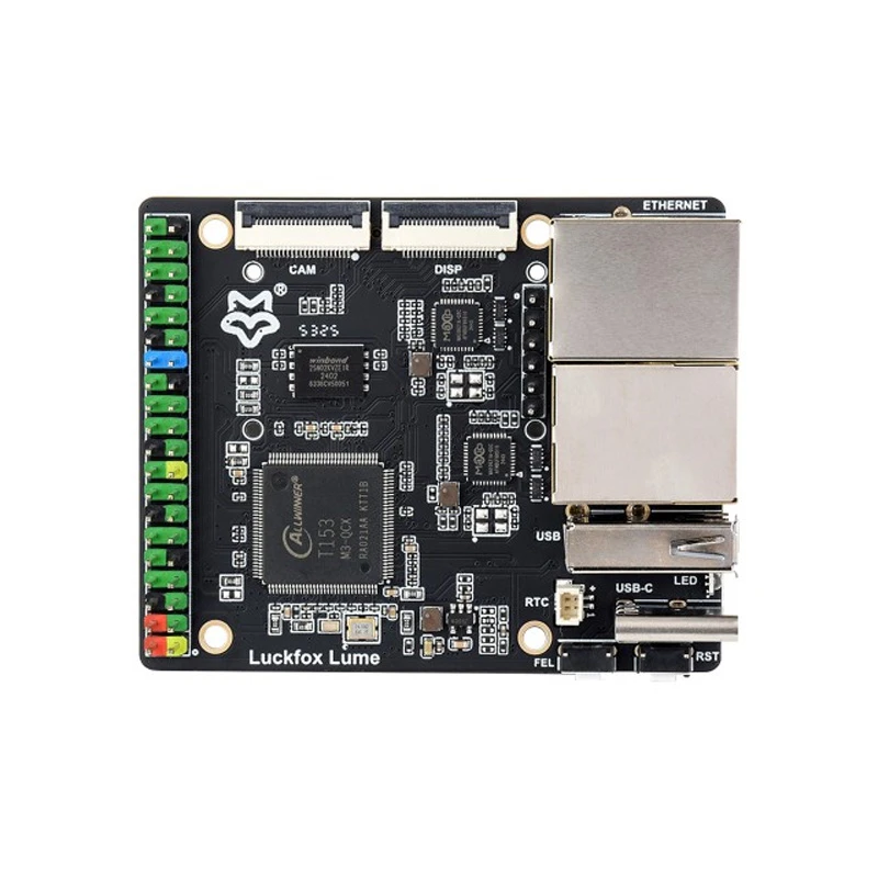 Luckfox Lume High-Performance Linux Development Board, Based On The Allwinner T153 Multi-core Heterogeneous Industrial Processor, Dual Gigabit Ethernet Ports, 128MB DDR3 Memory And 256MB Flash with POE Module-image-40