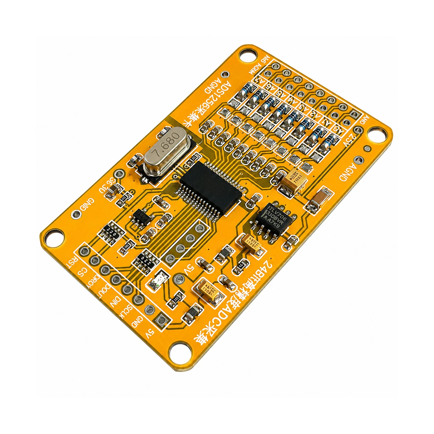 ADS1256 24-bit ADC 8-Channel AD Module-image-26