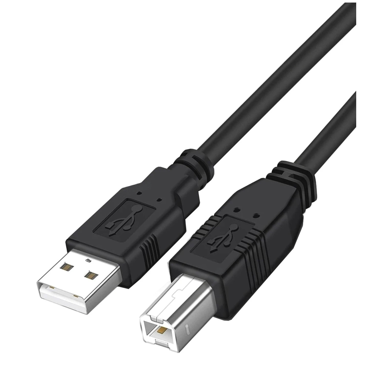 Black USB2.0 Square Port Printer Data Cable 3M-picture-13
