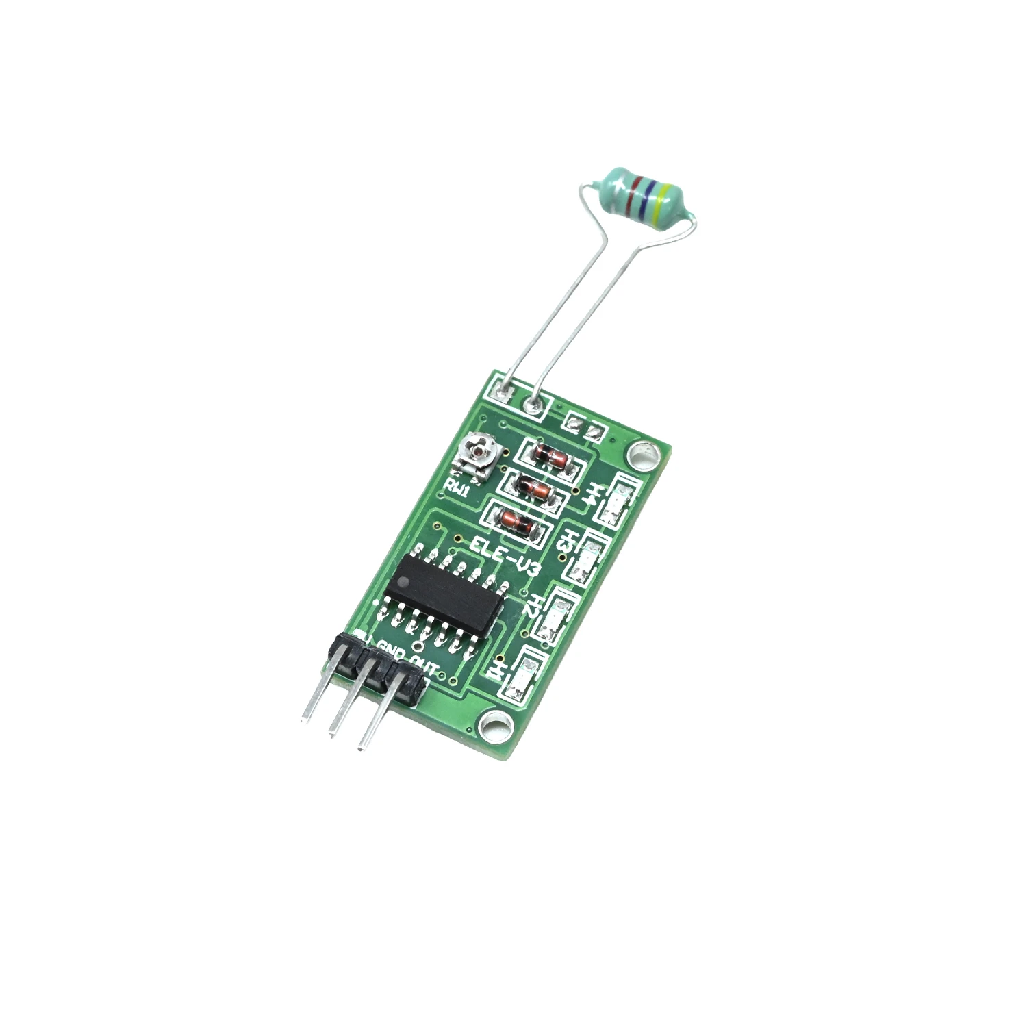 Electromagnetic Wave Detection Sensor Voltage Output LED Display Intensity-image-2