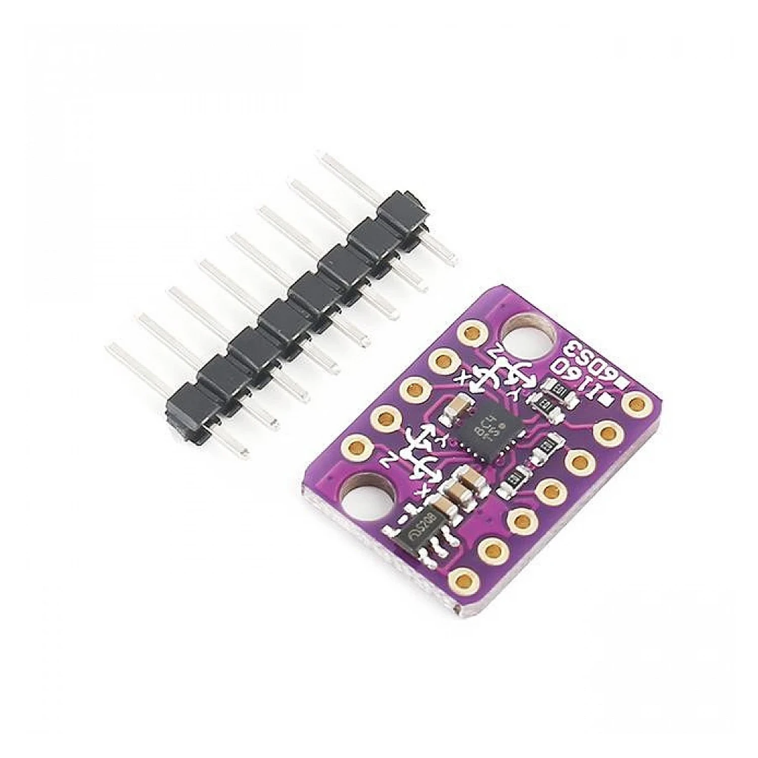 GY-BMI160 6DOF 6-axis Angular Velocity Gyroscope + Gravitational Acceleration Sensor-image-29