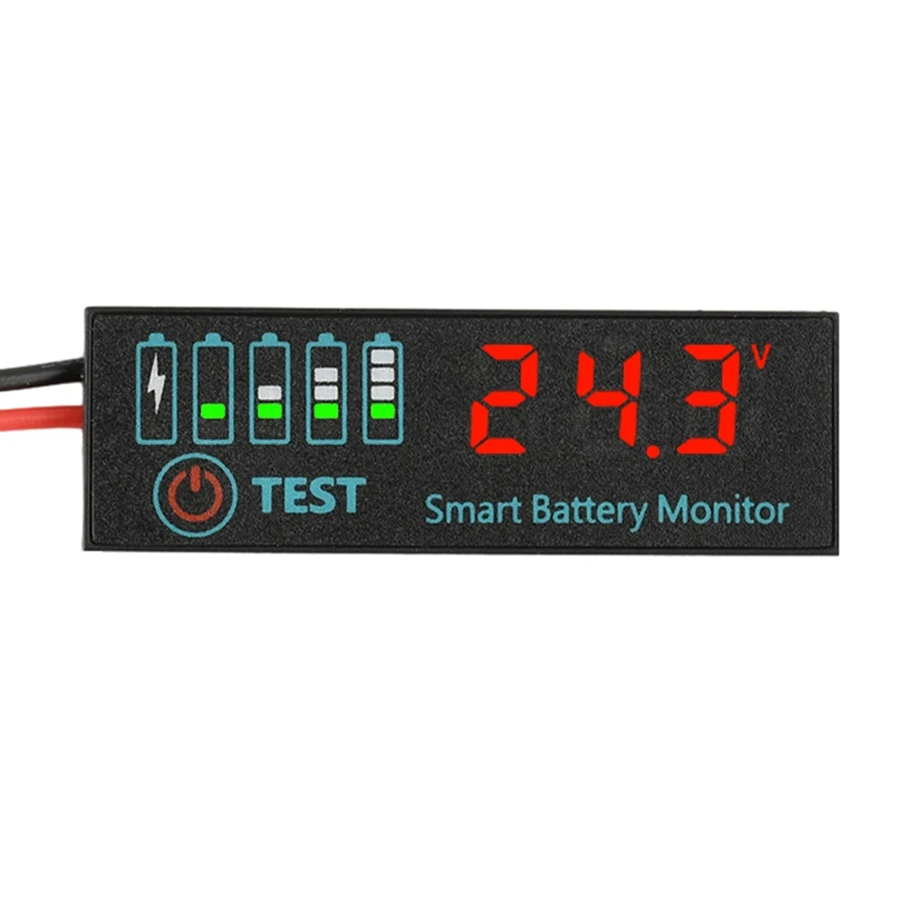 Red DC7-55V Acid/Lithium Universal Battery Charge Indicator Board-image-42