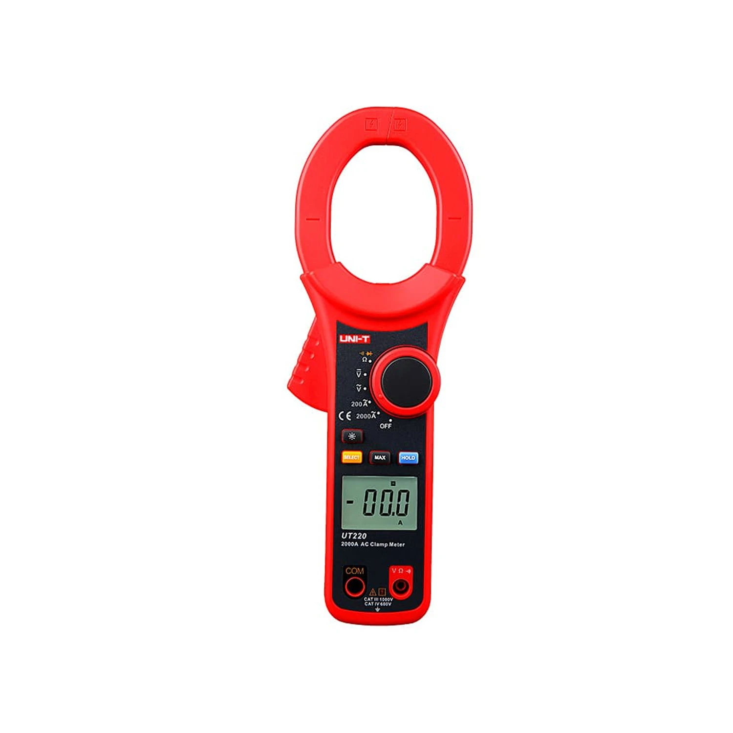 UNI-T UT220 2000A Digital Clamp Meter, 750V AC / 1000V DC, Large Jaw 63mm, Auto Range-image-15