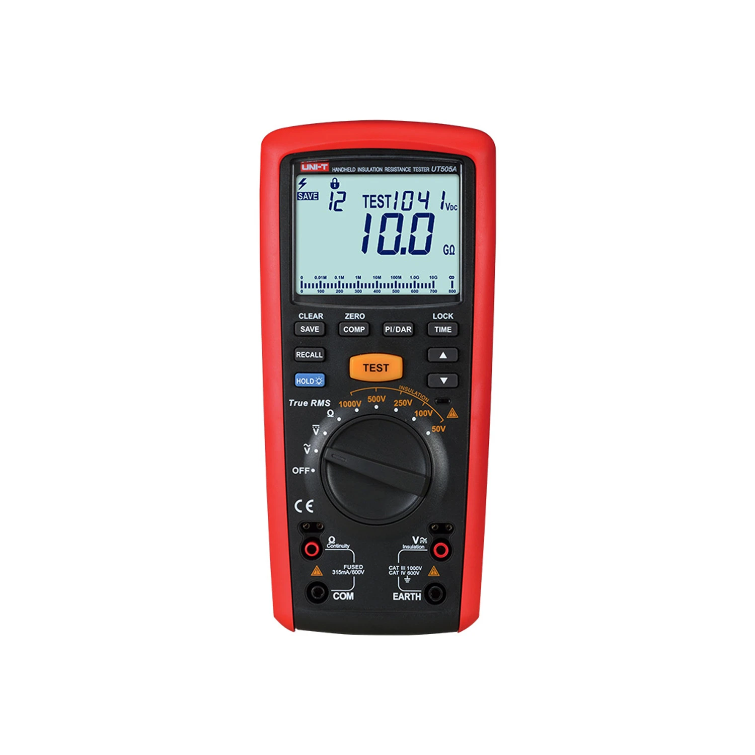 UNI-T UT505A Handheld Insulation Resistance Tester, 1 Kv 20GΩ-picture-40