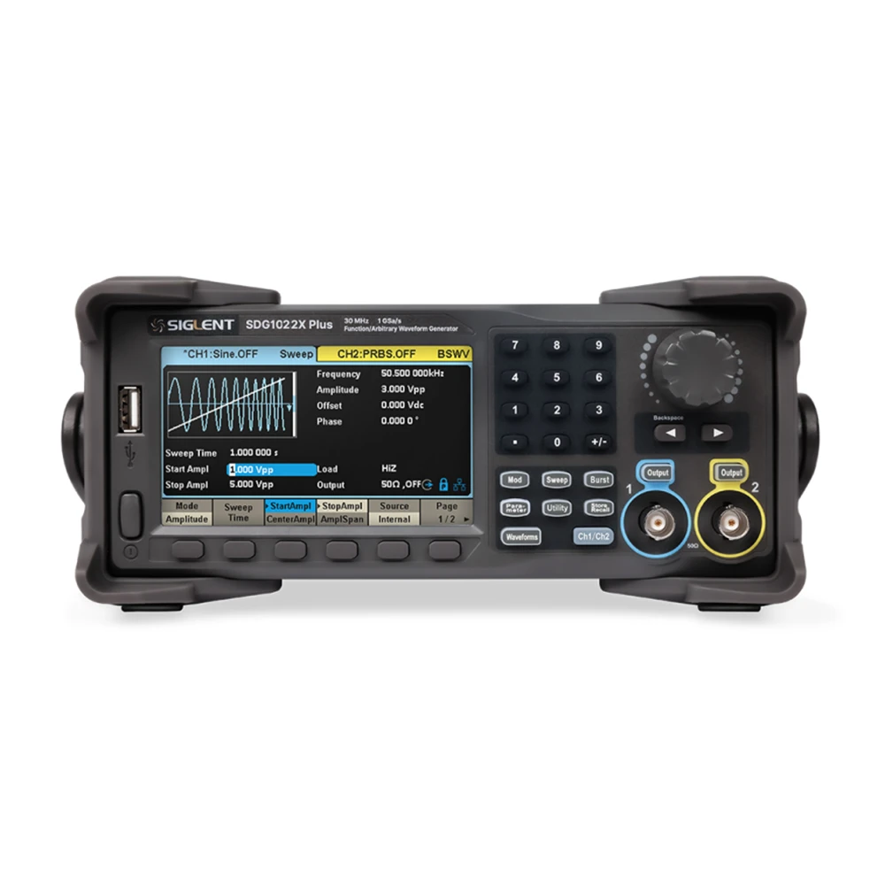 Siglent SDG1022X PLUS, 25MHz, 1 GSa/s, Function Waveform Generator-picture-14